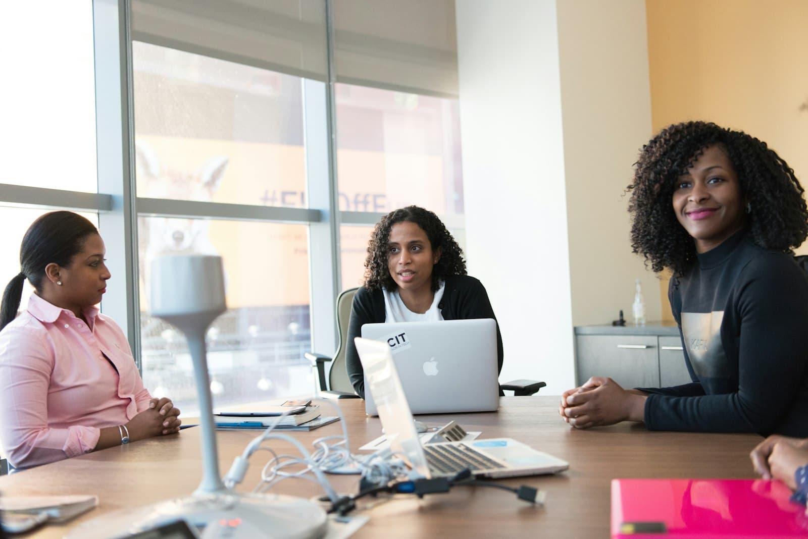 An HR team in a planning session